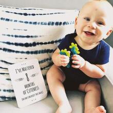 La bebe™ 12 Baby Monthly Cards Art. 44306, Perfect Gift for Newborn Photo Sessions