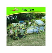 TLC Baby Military Tent Art.L44B1 Bērnu telts ar tuneli