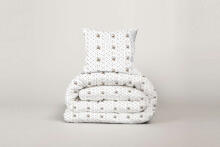 La Bebe™ Set 100x140/105x150/40x60 Art.44506 Bunnies Gultas veļas komplekts 3 -daļīgs