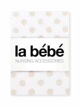La Bebe™ Set 75x75(3) Art.44510 Dots Комплект детских пеленочек [хлопок/сатин] 75x75cm