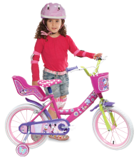 Mondo Disney Minnie Art.25117 Collas 14 Bērnu divritenis (velosipēds) ar palīgriteņiem