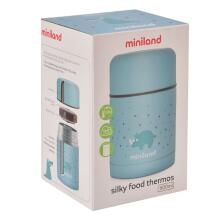 Miniland Silky Food Art.89221 Termoss no nerūsējošas tēraudas 600ml
