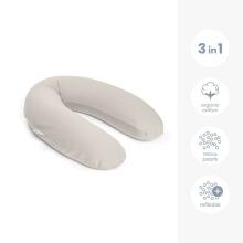 Doomoo Buddy nursing pillow, Tetra Jersey Sand