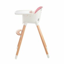 KinderKraft'20 Sienna 2 in 1 Art.KKKSIENPNK0000 Pink barošanas krēsls