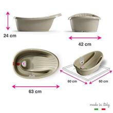 OK Baby Onda Art.38922035 Grigio Anatomiska vanniņa