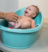 „OK Baby Onda Art.38925535 mėlyna anatominė vonia
