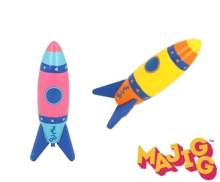 Kids Krafts Majigg Wooden Rocket Art.WD240  Koka raķete