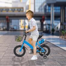 Kids Bike Wheels Collas 12' Blue Art.46663 Bērnu divritenis (velosipēds) ar palīgriteņiem