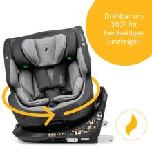 Osann One360 i-Size Art.47018 Universe Grey Bērnu autosēdeklītis 0-36kg