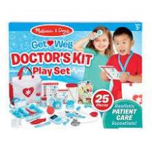 Melissa&Dough Doctor Set Art.18569 Jaunā Ārsta Komplekts