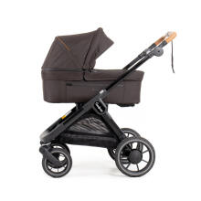 Emmaljunga Sento Max Outdoor Art.47476 Brown Stroller with cradle