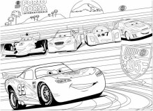 Lisciani Giochi Supermaxi Cars Art.46744 Divpusēja puzle-krāsojamā grāmata