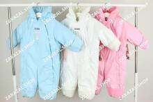 Lenne Bunny  Art.25302M/508 Утепленный слитный термо комбинезон для малышей