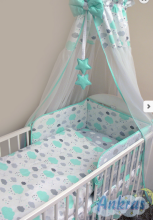 ANKRAS Chmurki Bed bumper 180 cm