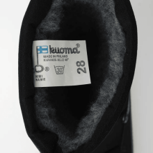 Kuoma Putkivarsi Wool Art.130303-0321 Black Moomintroll Ziemas zābaki