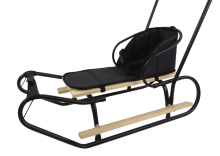 Sledge Mattress Black Matracis bērnu ragaviņām