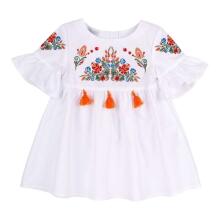 Bembi Art.PL287-100 Детское платье из хлопка