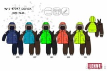 Lenne '18 Derek 177317/104 šiltas kūdikio žieminis šiltų kostiumų švarkas + kelnės (80,86,92,98 cm)