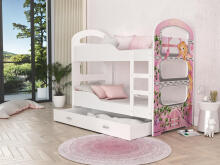 AJK Dominik N Art.49764 Детская и молодежная двухъярусная кровать 160x80см