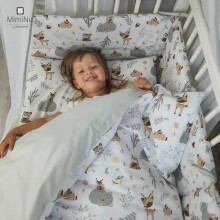 MimiNu Bed Bumper Art.50171 Bērnu gultiņas aizsargapmale  180cm