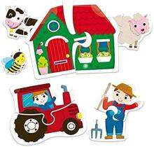 Carotina Baby Baby Duo Art.57825 Развивающий пазл