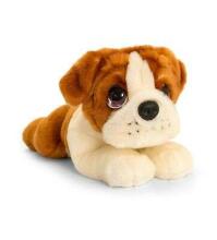 KeelToys Art.SD2529K Buldog  Augstvērtīga  Mīksta Plīša Rotaļlieta