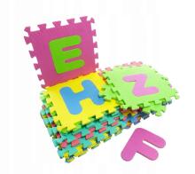TLC Baby Floor Puzzle Art.19027 Многофункциональный напольный пазл-коврик буквы из 36 элементов