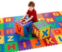 TLC Baby Floor Puzzle Art.19027 Многофункциональный напольный пазл-коврик буквы из 36 элементов