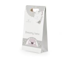 Mini Baby Dreamy Bear Art.51236 Grey  Детский пледик 70x100 см