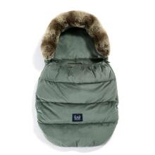 La Millou Aspen Winterproof Art.51249 Khaki  Тёплый конвер в коляску/автокресло