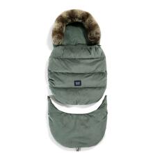 La Millou Aspen Winterproof Art.51249 Khaki  Тёплый конвер в коляску/автокресло