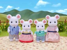Sylvanian zefīra pelīšu ģimene Art.5308