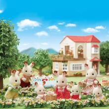 Sylvanian šokolādes zaķu ģimenes komplekts Art.5655