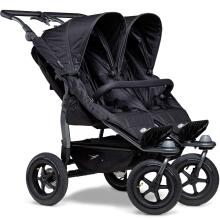 TFK Duo Mono Sport Art.T-D1-SA-310 Black   Высококачественная спортивная коляска для двойняшек (погодок)