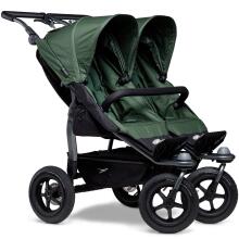 TFK Duo Mono Sport  Art.T-D1-SA-355  Olive  Высококачественная спортивная коляска для двойняшек (погодок)