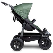 TFK Duo Mono Sport  Art.T-D1-SA-355  Olive  Высококачественная спортивная коляска для двойняшек (погодок)
