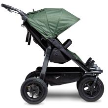 TFK Duo Mono Sport  Art.T-D1-SA-355  Olive  Высококачественная спортивная коляска для двойняшек (погодок)