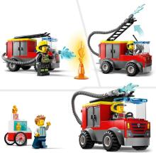 Lego City Fire Art.60375 ugunsdzēsēju depo