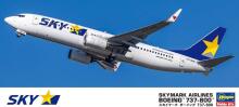 Hasegawa Skymark Airlines Boeing 737-800 Scale 1:200 Art.610744-1/200  Saliekamais modelis 1/200