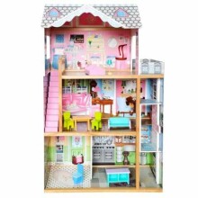 EcoToys Doll House Art.F0404 Koka Mājiņa