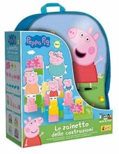 Lisciani Giochi Peppa Pig Art.82674 kuprinė su kaladėlėmis