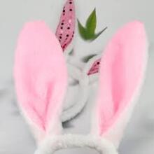 Home Company Rabbit Ear Art.53836 Carnival costume - bunny ears