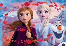 Lisciani Giochi Supermaxi Frozen Art.72286 Двухсторонний пазл-раскраска