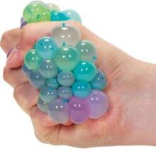 Squishy mesh ball Art.54460 Мягкий шарик наполненный силиконовым, резиновым покрытием