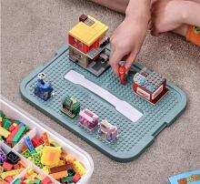 Storage Box for Lego Bricks  Art.54859   Креативный ящик для хранения со встроенной подставкой