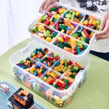 Storage Box for Lego Bricks  Art.54859   Креативный ящик для хранения со встроенной подставкой