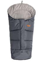 Sensillo Combi Romper Bag Art.8477 Graphite 2-daļīgs ratu guļammaiss ar aitas vilnas oderi