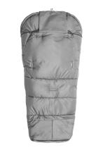 Sensillo Combi Romper Bag Art.8477 Graphite 2-daļīgs ratu guļammaiss ar aitas vilnas oderi