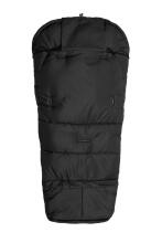 Sensillo Romper Bag Art.847 black/beige  Спальный мешок для коляски на натуральной овчинке