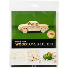 Figure to assemble in 3D, Pick-up, size 19.5x8x12 cm, 1 piece